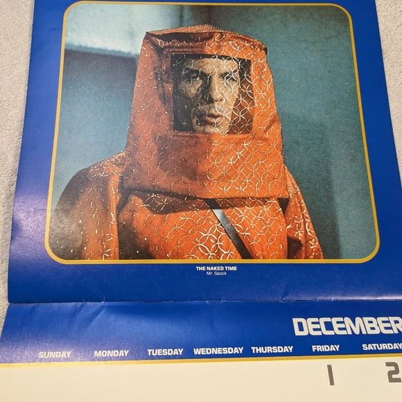 Star Trek [STARDATE] 1978 Wall CALENDAR 1978 - Picture 9 of 13